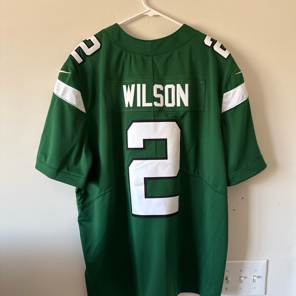 Men’s Nike Zach Wilson #2 New York Jets Vapor Limited Jersey Sz XL - NWT RARE - Picture 7 of 7